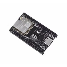 Placa de desenvolvimento O rodap&eacute; de desenvolvimento preto ESP32-DEVKITC carrega ESP32-WROOM-32U CP2102 USB-C