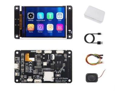 Placa Tela de exibi&ccedil;&atilde;o Bluetooth WiFi da ESP32-S3 de 2,8 polegadas sem toque ES3N28P - Imagem 1