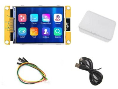 Placa de desenvolvimento Esp32 arduino lvgl wifi e bluetooth 3.2 polegadas 240*320 tela sem toque - Imagem 1