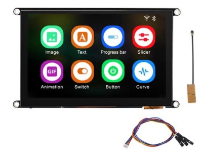 Placa de desenvolvimento ESP32-S3 5 Polegada IPS HD Tela de toque capacitiva ForArduino Desenvolvimento de... - Imagem 1