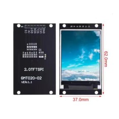 M&oacute;dulo interface SPI do de exibi&ccedil;&atilde;o LCD com tela colorida TFT de 2,0 polegadas