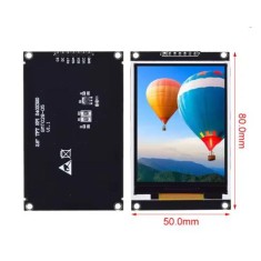 M&oacute;dulo interface SPI do de exibi&ccedil;&atilde;o LCD com tela colorida TFT de 2,8 polegadas