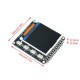 M&oacute;dulo de exibi&ccedil;&atilde;o LCD com tela colorida TFT de 1,44 polegadas 128 * 128 ST7735 driver com 4 bot&otilde;es - Thumb 1