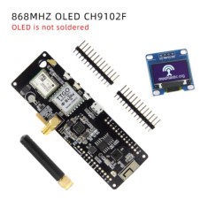 Q401 + L206 LILYGO Meshtastic T-Beam V1.2 ESP32 LoRaGPS WiFi e Bluetooth 868Mhz OLED CH9102F AXP2101 OLED...