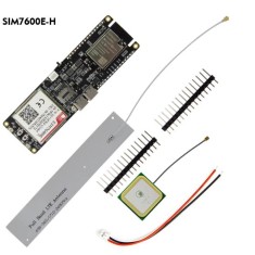 Placa de desenvolvimento LILYGO T-SIM7600E-H Q210 n&atilde;o soldada 4G LTE CAT4 com suporte para bateria 18650