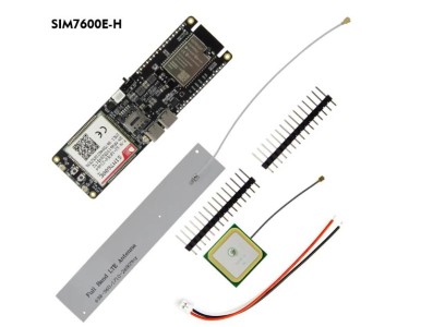 Placa de desenvolvimento LILYGO T-SIM7600E-H Q210 n&atilde;o soldada 4G LTE CAT4 com suporte para bateria 18650 - Imagem 1