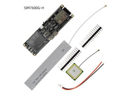 Placa Q387 lilygo T-SIM7600G-H r2 16mb 4g lte cat4 adaptador USB mcu32 wifi bluetooth 18560 suporte de bateria - Imagem 1