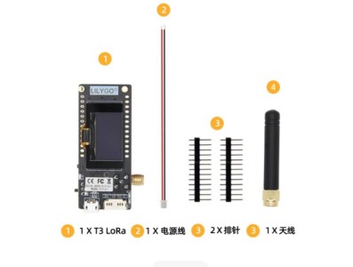 M&oacute;dulo Q134 n&atilde;o soldada LILYGO TTGO LoRa32 V2.1 ESP32 OLED 0,96 polegadas sem fio WIFI azul SMA Paxcounter... - Imagem 1