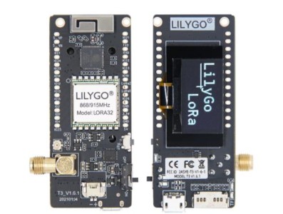 M&oacute;dulo Q433 LILYGO TTGO LoRa32 V2.1 ESP32 OLED 0,96 polegadas sem fio WIFI azul SMA R&aacute;dio-desastre 915MHz - Imagem 1