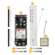 Placa de desenvolvimento H700 LILYGO T-Call A7670 4G 2G ESP32 A7670E LTE M&oacute;dulo GSM