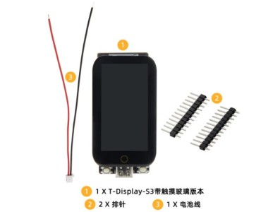 Placa de desenvolvimento H587 LILYGO T-tela-S3 toque Vers&atilde;o LCD de 1,9 polegadas suporta WiFi e Bluetooth - Imagem 1