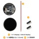 M&oacute;dulo H741 LILYGO T-tela-S3 ESP32-S3 toque 1.43 polegadas AMOLED sem solda suporta suporte para cart&atilde;o SD - Thumb 1