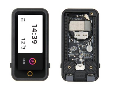 Bateria H754 LILYGO T-tela-S3-AMOLED-Plus ESP32-S3 com cart&atilde;o SD PMU/RTC com - Imagem 1