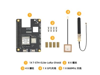 H744-04 LILYGO T-ETH-ELite LORA Escudo SX1262 868Mhz H744-04 - Imagem 1