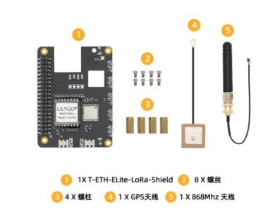 H744-06 LILYGO T-ETH-ELite LORA Escudo SX1276 868Mhz H744-06 - Imagem 1