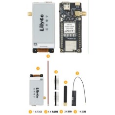 Placa de desenvolvimento H727 n&atilde;o soldada lilygo t3s3 ESP32-S3 lora sx1262 868mhz m&oacute;dulo sem fio 2.13...
