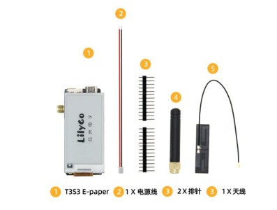 Placa de desenvolvimento H729 n&atilde;o soldada lilygo t3s3 ESP32-S3 lora sx1262 915mhz m&oacute;dulo sem fio 2.13... - Imagem 1