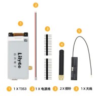 Placa de desenvolvimento H730 n&atilde;o soldada lilygo t3s3 ESP32-S3 sx1280 2.4g sem m&oacute;dulo sem fio pa 2.13...