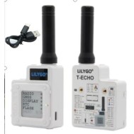 M&oacute;dulo sem fio LILYGO TTGO Meshtastic T-Echo LoRa SX1262 branco 433 MHz (com BME280) NRF52840 1.54 E-papel...