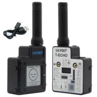 M&oacute;dulo Lilygo preto ttgo meshtastic t-echo lora sx1262 sem fio 868mhz nrf52840 1.54 e-papel gps rtc nfc...