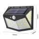 Lumin&aacute;ria solar monocristalina 5,5V 1,43W 208 LEDs com sensor de presen&ccedil;a corporal, acess&oacute;rio para Arduino - Thumb - 1