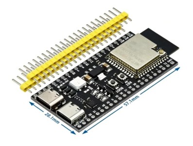 Placa de desenvolvimento ESP32-S3-N16R8 com furo de antena IPEX n&atilde;o soldado - Imagem 1