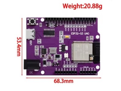 Placa de desenvolvimento UNO ESP32-S3 N16R8 - Imagem 1