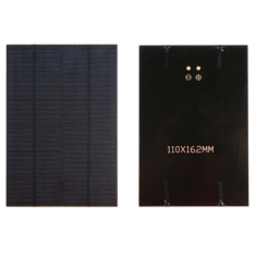 Painel solar 110 x 162 mm, 6 V 3 W, acess&oacute;rio para Arduino