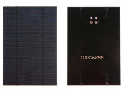 Painel solar 110 x 162 mm, 6 V 3 W, acess&oacute;rio para Arduino - Imagem 1