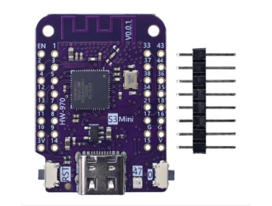 M&oacute;dulo ESP32 S3 mini V1.0 sem solda - Imagem 1