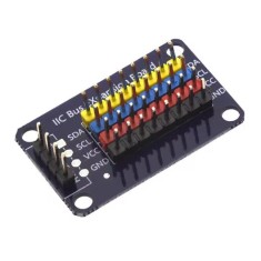 M&oacute;dulo IIC HUB Divisor I2C Hub interface Placa de Expans&atilde;o Pino Reto de 8 vias