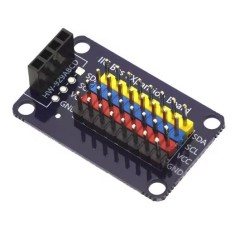 M&oacute;dulo IIC HUB Divisor I2C Hub interface Placa de Expans&atilde;o Cabe&ccedil;alho Feminino de 8 vias