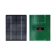 Painel solar 110&times;136 mm 6V 2W, acess&oacute;rio Arduino, pedido m&iacute;nimo 10 unidades