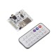 Amplificador de &aacute;udio de placa Bluetooth com cart&atilde;o USB TF com microfone + controle remoto sem bateria - Thumb 1