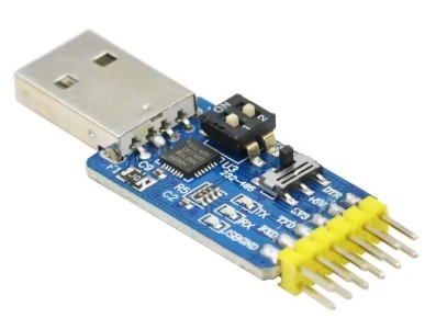 M&oacute;dulo CP2102 serial 6 em 1 USB para conversor m&uacute;tuo TTL/RS485/RS232 - Imagem 1