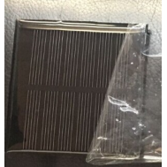 Painel solar monocristalino 70 x 70 mm 3 V 200 mA ep&oacute;xi