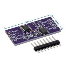 M&oacute;dulo CS1237 ADC de 24 bits Onboard TL431 Chip de refer&ecirc;ncia externa sensor de pesagem de canal &uacute;nico 24 bits