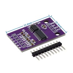 M&oacute;dulo CS1238 ADC de 24 bits Onboard TL431 Chip de Refer&ecirc;ncia Externa sensor de Pesagem de Canal Duplo
