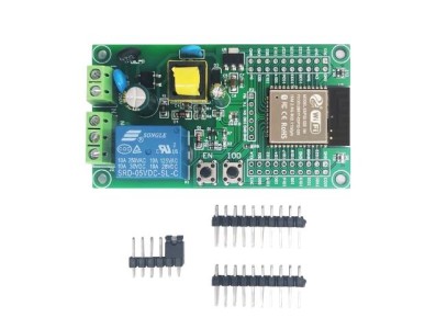 M&oacute;dulo ESP32 WIFI Bluetooth BLE de rel&eacute; de 1 canal AC90-250 V - Imagem 1