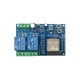 Fonte de alimenta&ccedil;&atilde;o do m&oacute;dulo de rel&eacute; DC5-60 V de ESP32 Wifi Bluetooth 2 canais - Thumb 1