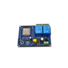 M&oacute;dulo de rel&eacute; de canal duplo AC220 V ESP32 WiFi Bluetooth BLE