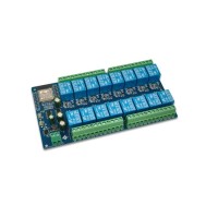 M&oacute;dulo de rel&eacute; de 16 canais DC5 V ESP32 WiFi Bluetooth BLE