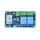 M&oacute;dulo Interruptor de controle remoto WiFi DC7-24 V Bluetooth de rel&eacute; sem fio de modo duplo 2 vias WK2 A - Thumb 1