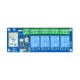 M&oacute;dulo Interruptor de controle remoto WiFi DC7-24 V Bluetooth de rel&eacute; sem fio de modo duplo 4 vias WK4 A - Thumb 1