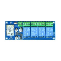 M&oacute;dulo Interruptor de controle remoto WiFi DC7-24 V Bluetooth de rel&eacute; sem fio de modo duplo 4 vias WK4 A