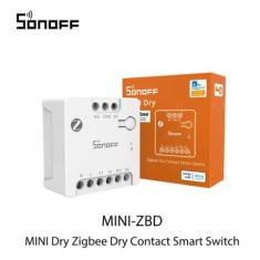 Interruptor inteligente de contato seco SONOFF mini ZBD Zigbee