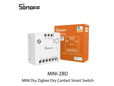 Interruptor inteligente de contato seco SONOFF mini ZBD Zigbee - Imagem 1