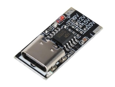 M&oacute;dulo PD3.0/2.0 Tipo-C Placa Decoy de Impulso USB 9 V - Imagem 1