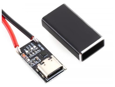 Placa de gatilho USB de carregamento r&aacute;pido PD / QC Decoy com carca&ccedil;a - Imagem 1