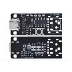 M&oacute;dulo 100 W 5 A USB-C de placa de gatilho de carga r&aacute;pida PD/QC Sa&iacute;da de placa de chamariz